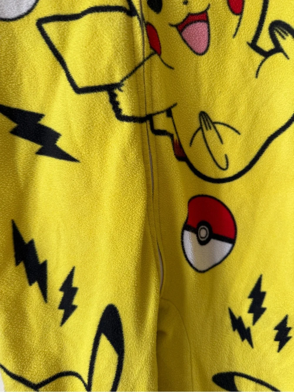 Pikachu Yellow Pokemon Onesie Jumpsuit kids